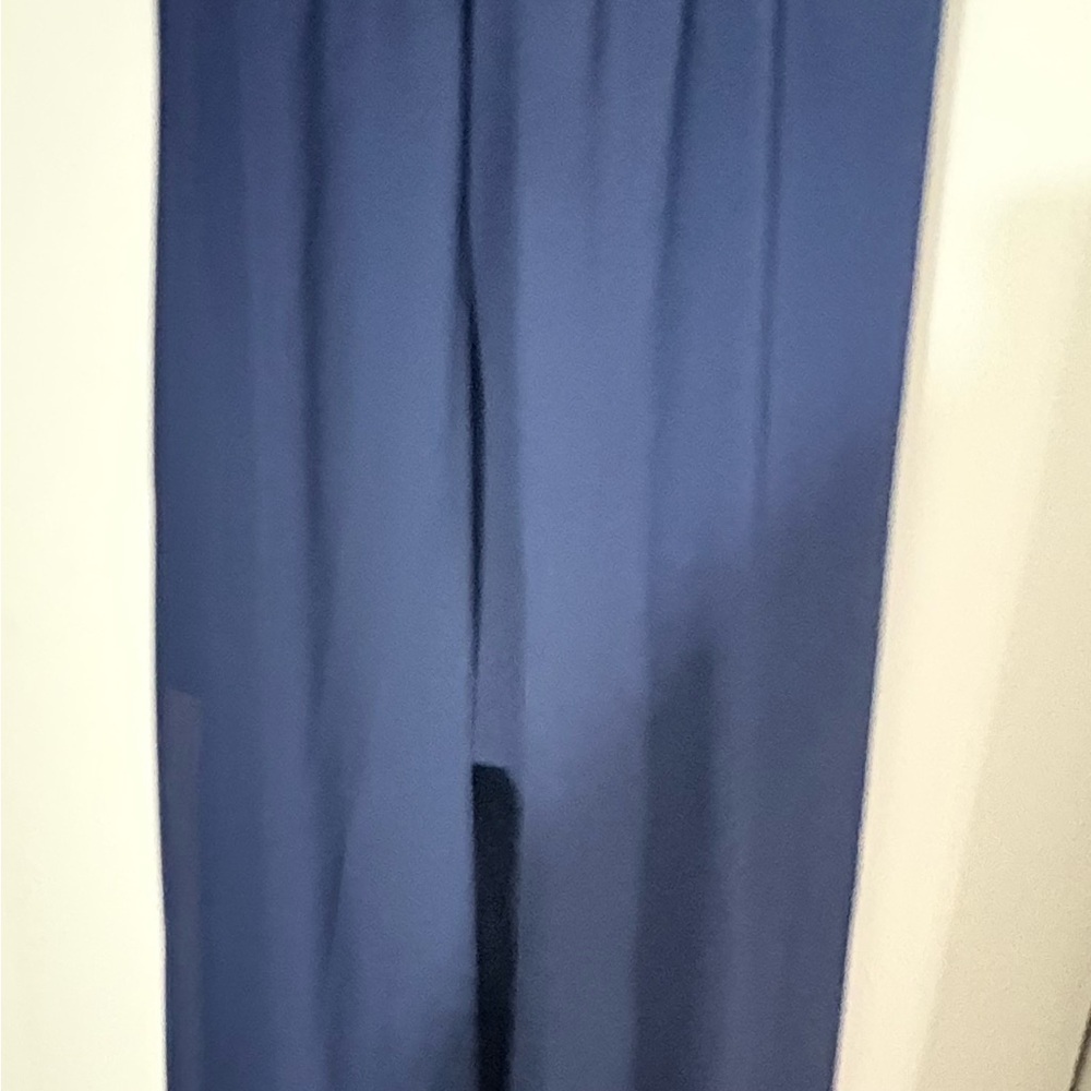 Stylish Navy Blue Sleeveless Jumpsuit - Picture 10 of 14